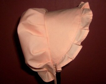 Sunbonnet Baby Peach 3 to 15 months 11USD