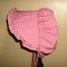 Red Sunbonnet Girls Missy - Red Gingham