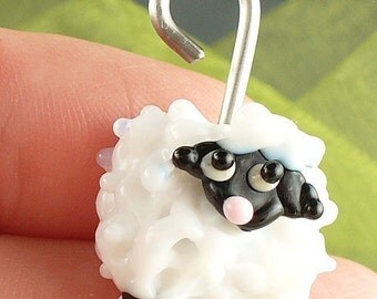 Lampwork Orifice Hook for Spinning by Catalina Glass