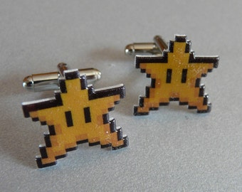 you're invincible - super mario 3 cufflinks