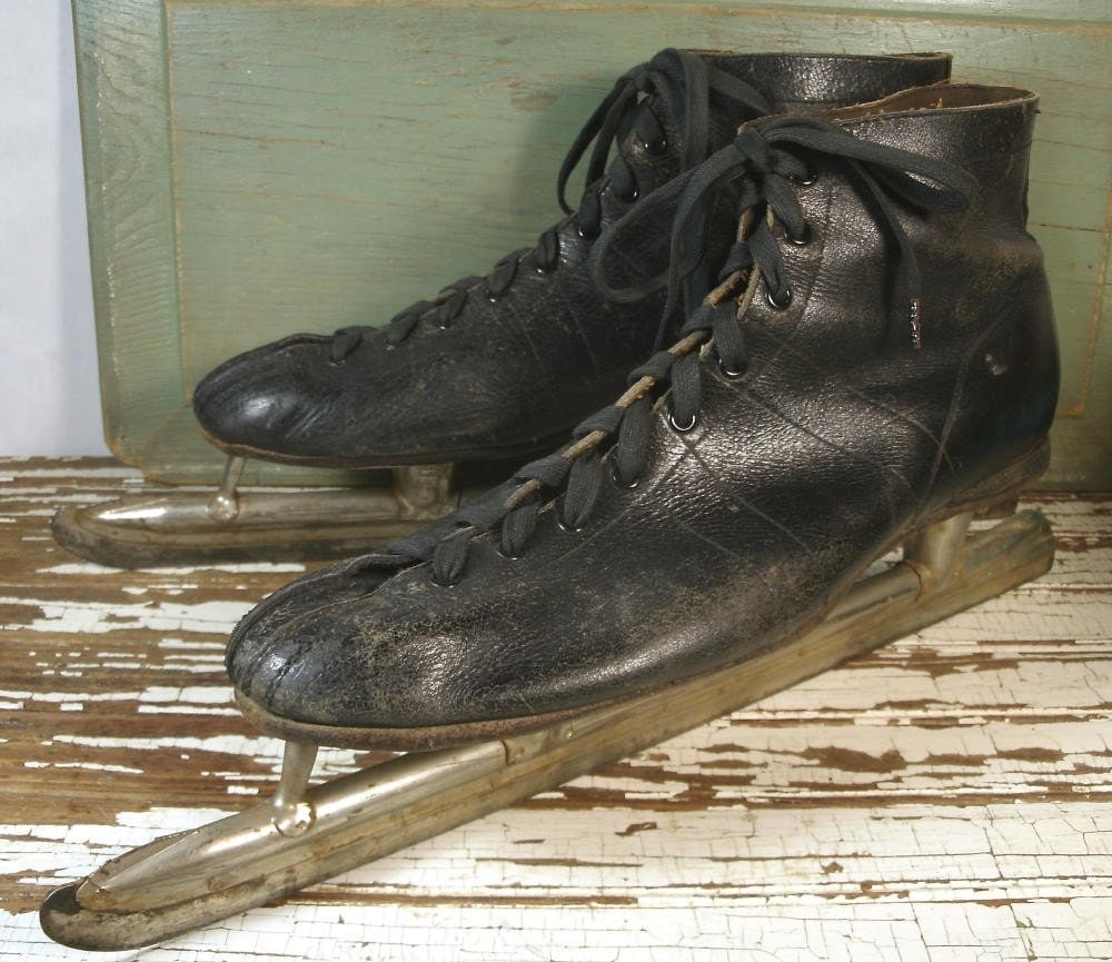 mens black ice skates