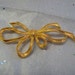 Lovely Gold Tone Vintage Trifari Bow Ribbon Brooch
