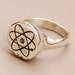 Atom Ring - silver