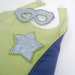 Super Hero Cape and Mask Set - Green and Purple (WOWR101811-2R)