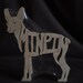 Miniature Pinscher Min Pin Dog Puzzle Wooden Toy Hand Cut with Scroll Saw