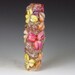 Bi-cone Blossoms, 4mm stringing hole, 1 Bead borosilicate/boro, Kristan Child, Redside Designs