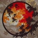 Small Size Cotton 'Japanese Autumn' Furoshiki Fabric Piece w/Free Shipping