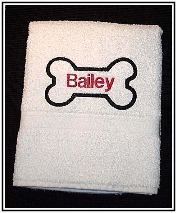 Personalized Pet Towel
