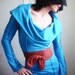 You'll Never Walk Alone - Handmade iheartfink Cowl Tunic Frock