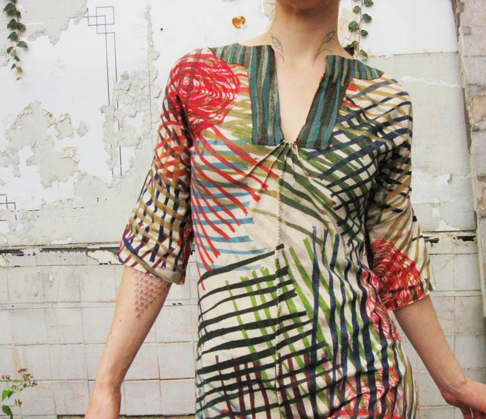 Sultans Secret Door Tunic Dress by iheartfink on Etsy