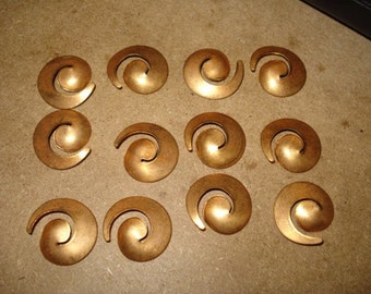 Vintage Copper Swirls