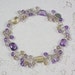 Reserved Custom Order Ametrine and Sterling Silver Dangle Bracelet