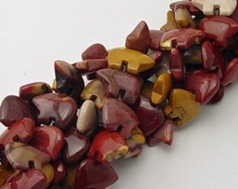 Six Mookaite Zuni Style Bear Fetish Beads Pink Purple Mustard Yellow Maroon Mauve Brick red Cranberry Merlot Wine Southwestern Animal Totem