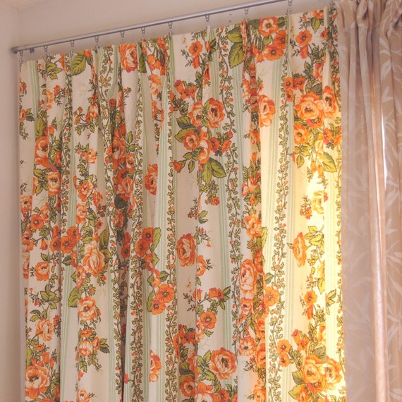 Orange And Green Curtains Indian Blue and Green Curtains