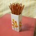 Vintage ceramic fireplace match holder