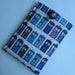 Kindle 3 or Kindle Fire Ereader Sleeve, British Police Call Boxes Fabric