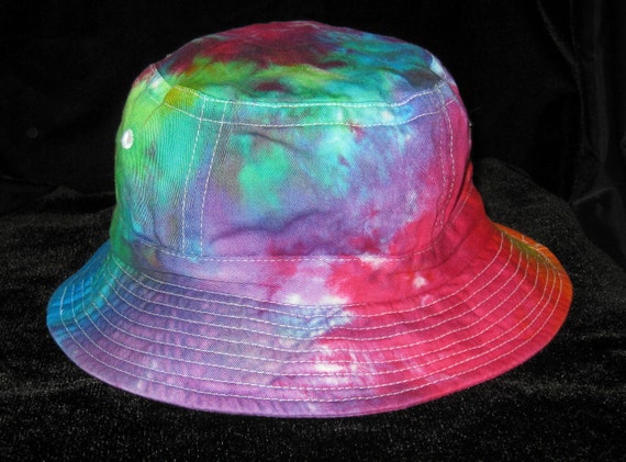 Rainbow Tye Dye Bucket Hat Youth and Adult Sizes