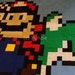 Mario and Yoshi blanket