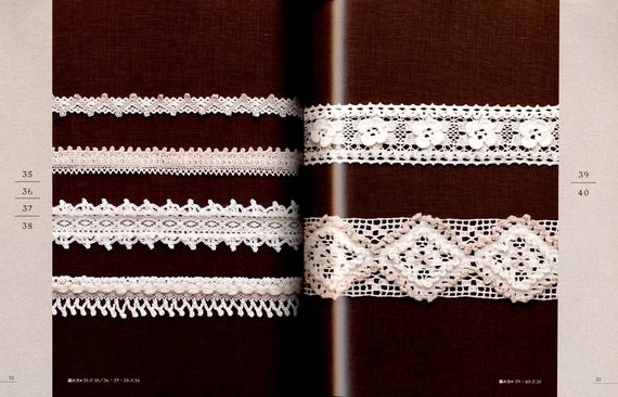 Out of Print / CROCHET Motif Edging Braid100 Japanese Book