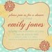 Mums -- Baby or Bridal Shower Invitation -- Customizable