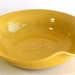 Spoon Rest - Yellow Glaze
