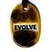 Evolve Ceramic Necklace in Spotted Brown