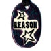 Reason Ceramic Necklace in Speckled Purple