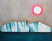Lisa Congdon Iceberg 11x14 Archival Art Print