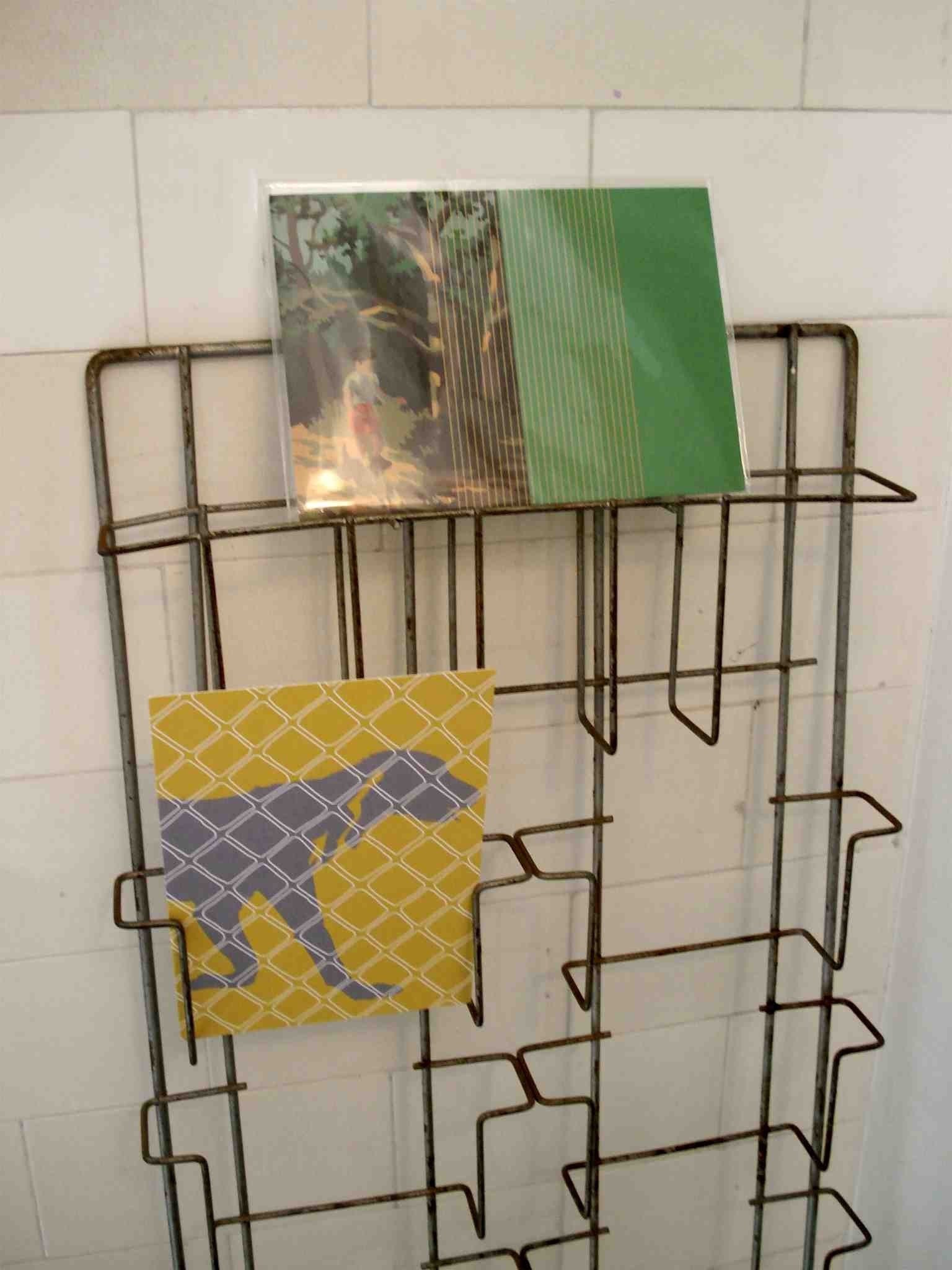 Vintage Wire Postcard Rack