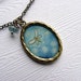 Fireflies Dancing Hand Painted Necklace