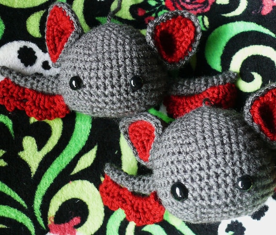 Baby Amigurumi Bat Crochet Pattern PDF