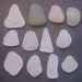 12 pieces of smooth sea glass 3024