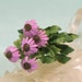 Purple Coneflower in Dollhouse Scale