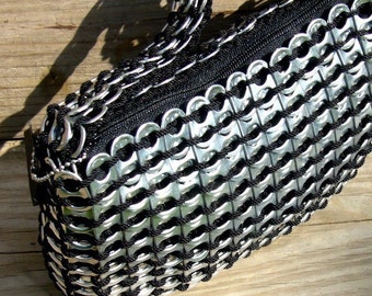 Pop Can Tab Purse, small black
