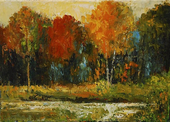 Southern Landscape Original Oil Painting by Bobbi Doyle-Maher