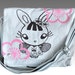 Year of Rabbit Messenger Bag (White)