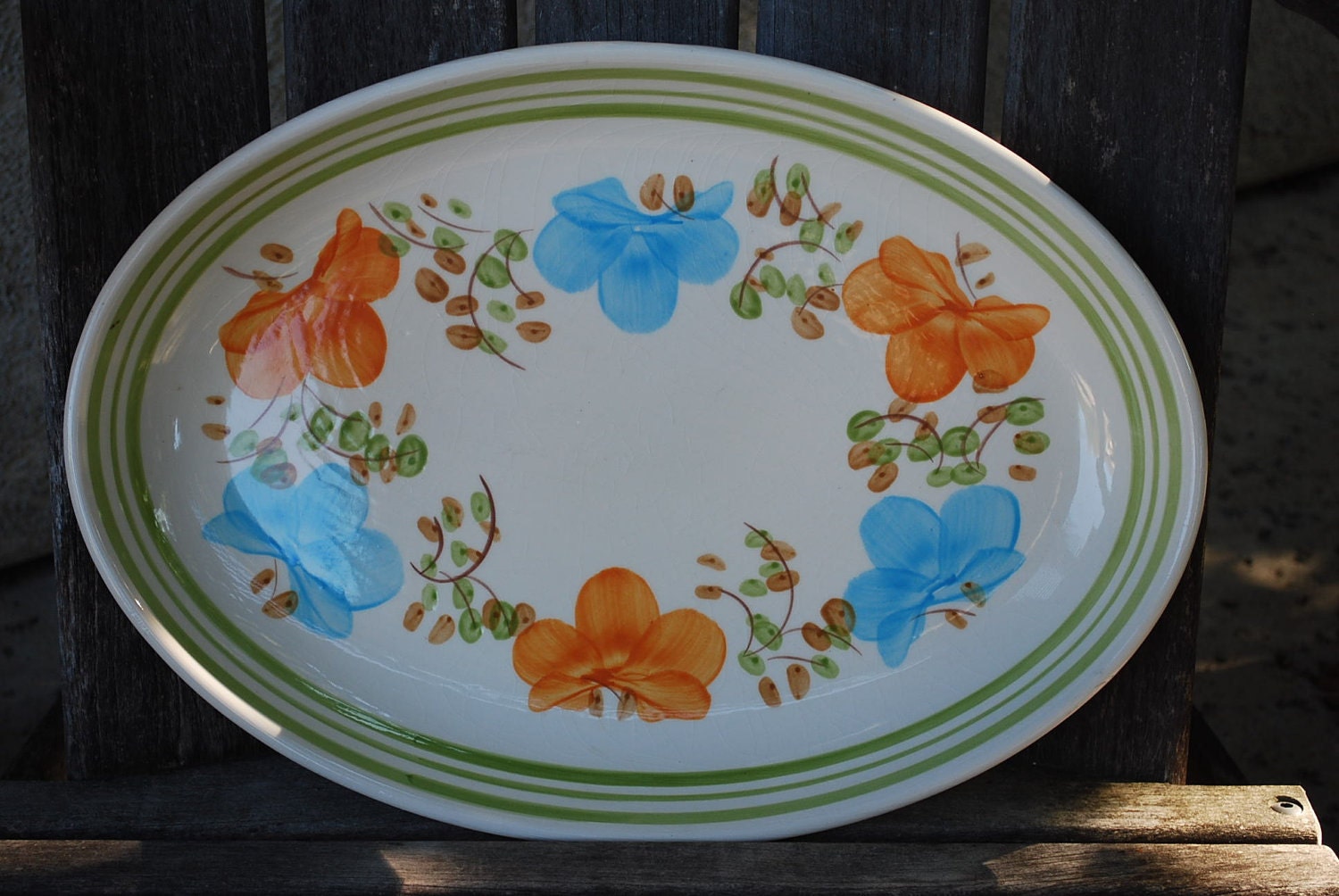 Vintage Ironstone Industria Ceramica Serving Platter