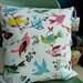 i wanted a bird to follow me to the couch - Zillow Pillow