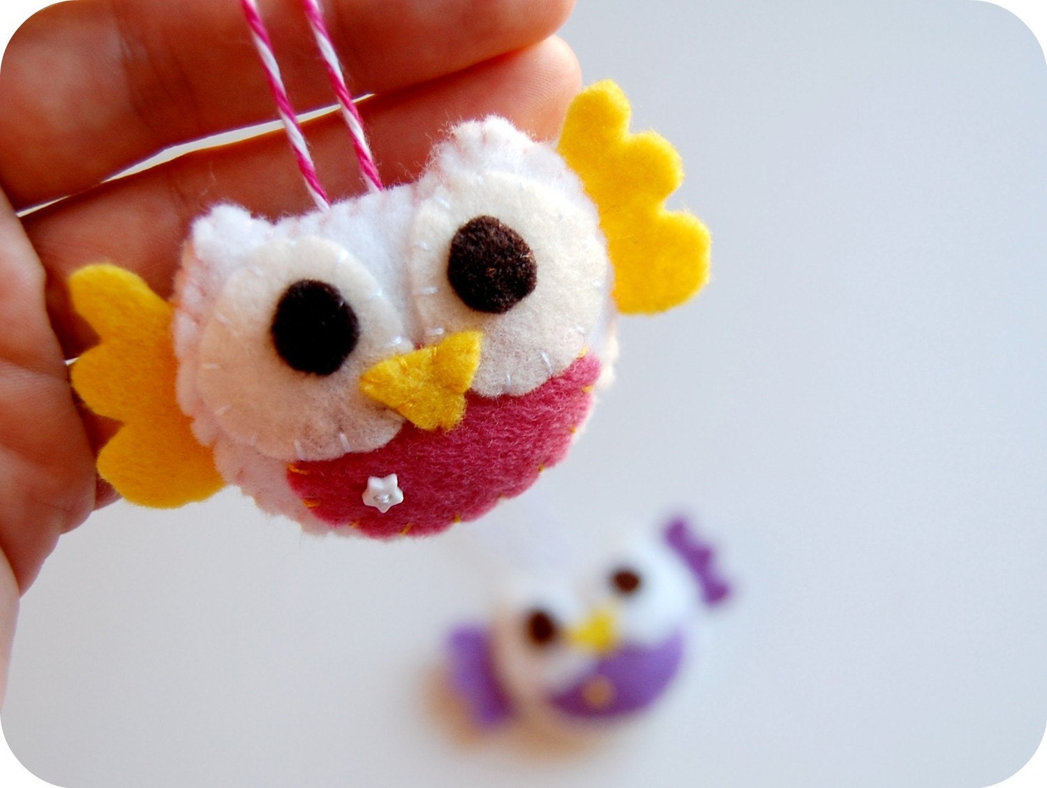 mini plush owl