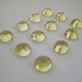 Gemstone Cabochons Lemon Quartz Rose Cut Round 6mm LAST ONE