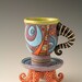 Mad Hatter teacup with saucer