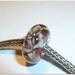 Luccicare Lampwork Bead - Lined with Sterling Silver