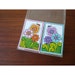 Hoyle Plastic Coated Playing Cards - Set of 2 - 1970 Funky Flowers
