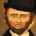 Abe Lincoln--OOAK art doll by Nina Mason