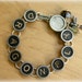 DRAGONFLY - Vintage Typewriter Key Bracelet