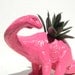 Hot Pink Dinosaur Planter for Succulent Plants Great for New Job Desk Decor or Childrens Birthday