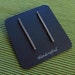 Stick Earrings- Hand fabricated and Oxidized Sterling Silver Post Earrings