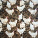 Chicken in the Bush Farm Brown Print 100% Cotton 44/45 Fabric Yardage New Rare Limited FREE S/h MBG Michael Miller Quilters Crafters Supply