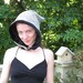 Reversible Elf Hood White Black
