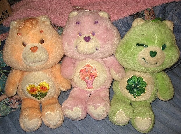 1980's care bears stuffed animals